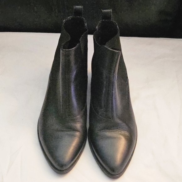 Vagabond Black Marja Ankle Slip On Boots 100%Leather Design Sz 36 / 6 US - Picture 12 of 12